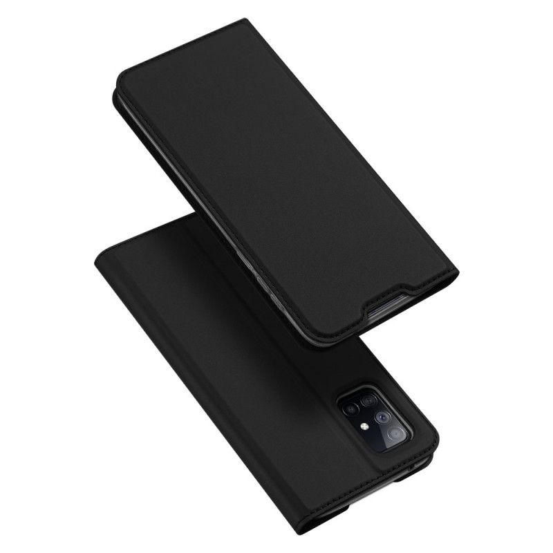 Flip Case Samsung Galaxy A51 5G Schwarz Pro-Dux-Ducis-Haut