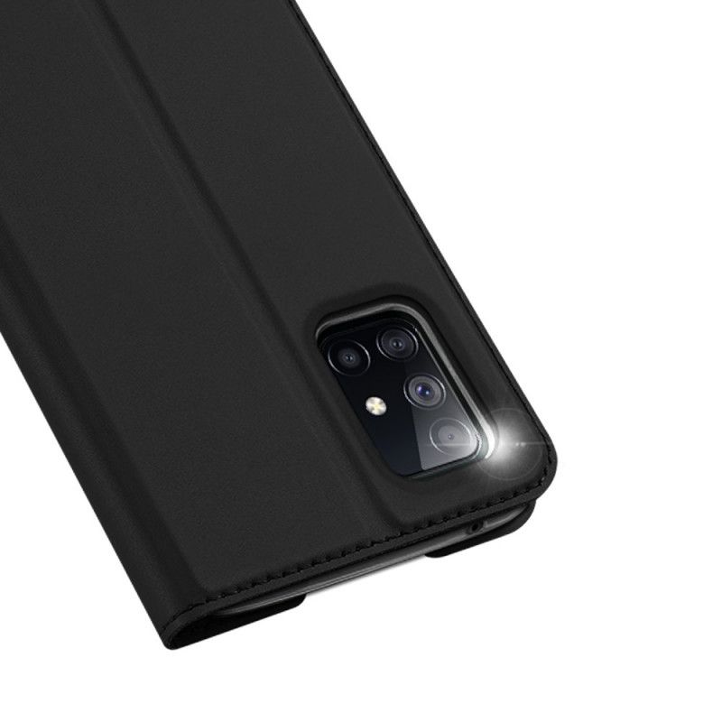 Flip Case Samsung Galaxy A51 5G Schwarz Pro-Dux-Ducis-Haut