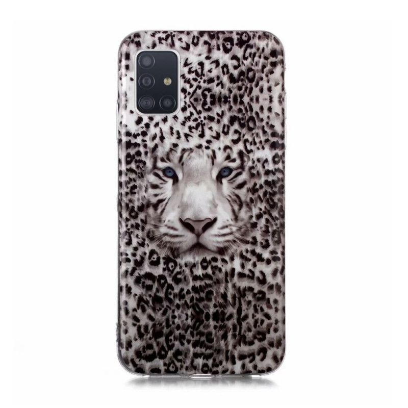 Hülle Samsung Galaxy A51 5G Fluoreszierender Leopard