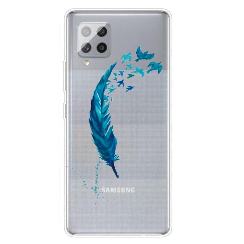 Hülle Samsung Galaxy A51 5G Schöne Feder
