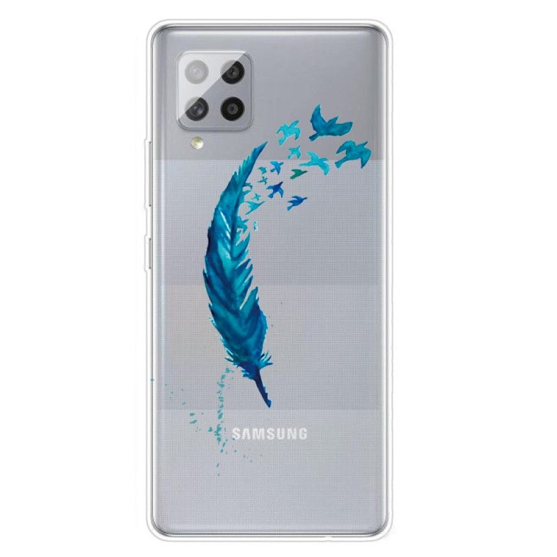 Hülle Samsung Galaxy A51 5G Schöne Feder