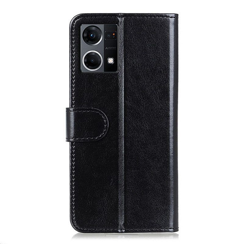 Lederhüllen Für Oppo Reno 7 Finesse Aus Kunstleder