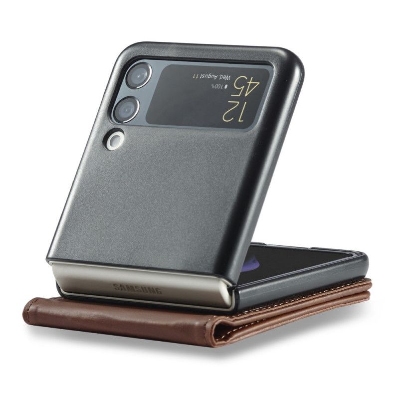 Case Für Samsung Galaxy Z Flip 3 5g Kartenhalter Und Verschluss Lc.imeeke