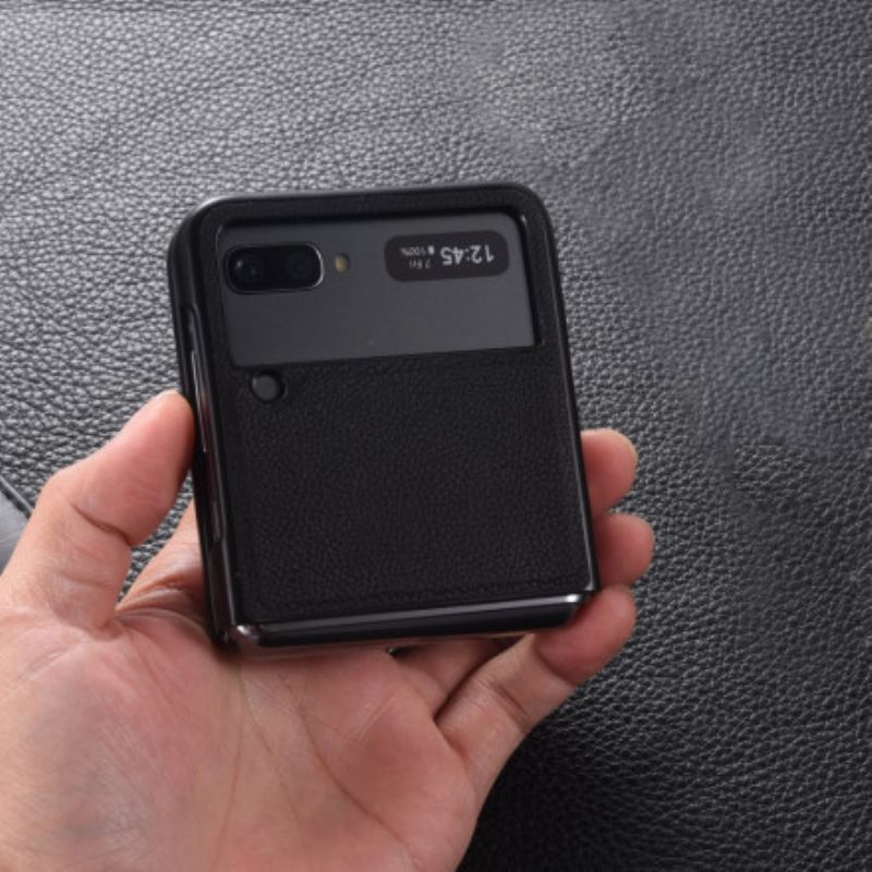 Hülle Für Samsung Galaxy Z Flip 3 5g Echtes Leder