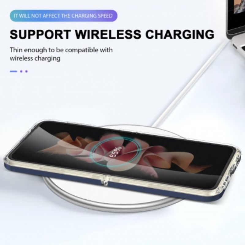 Hülle Samsung Galaxy Z Flip 3 5g Handyhülle Hybridfarbene Kanten