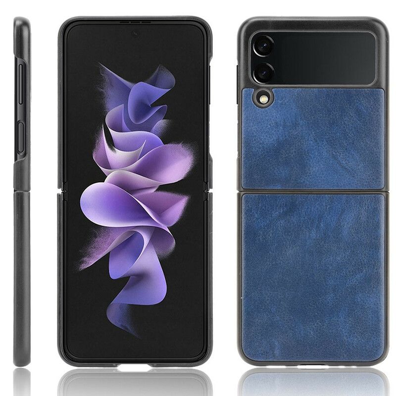 Hülle Samsung Galaxy Z Flip 3 5g Handyhülle Lychee Kunstleder