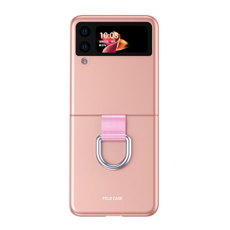 Hülle Samsung Galaxy Z Flip 3 5g Hautberührung Mit Ring