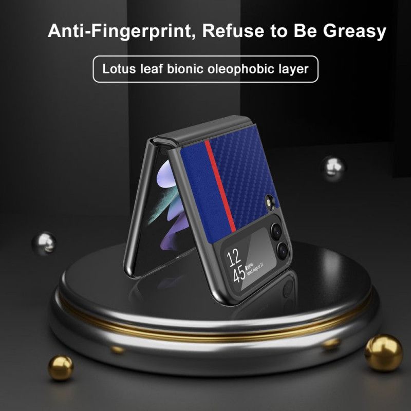 Hülle Samsung Galaxy Z Flip 3 5g Kohlefaser Lc.imeeke