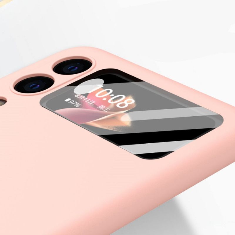 Hülle Samsung Galaxy Z Flip 3 5g Mit Hartglasfolie