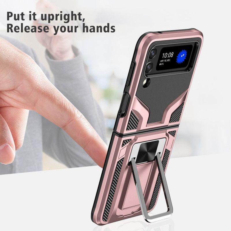 Hülle Samsung Galaxy Z Flip 3 5g Premium-ring