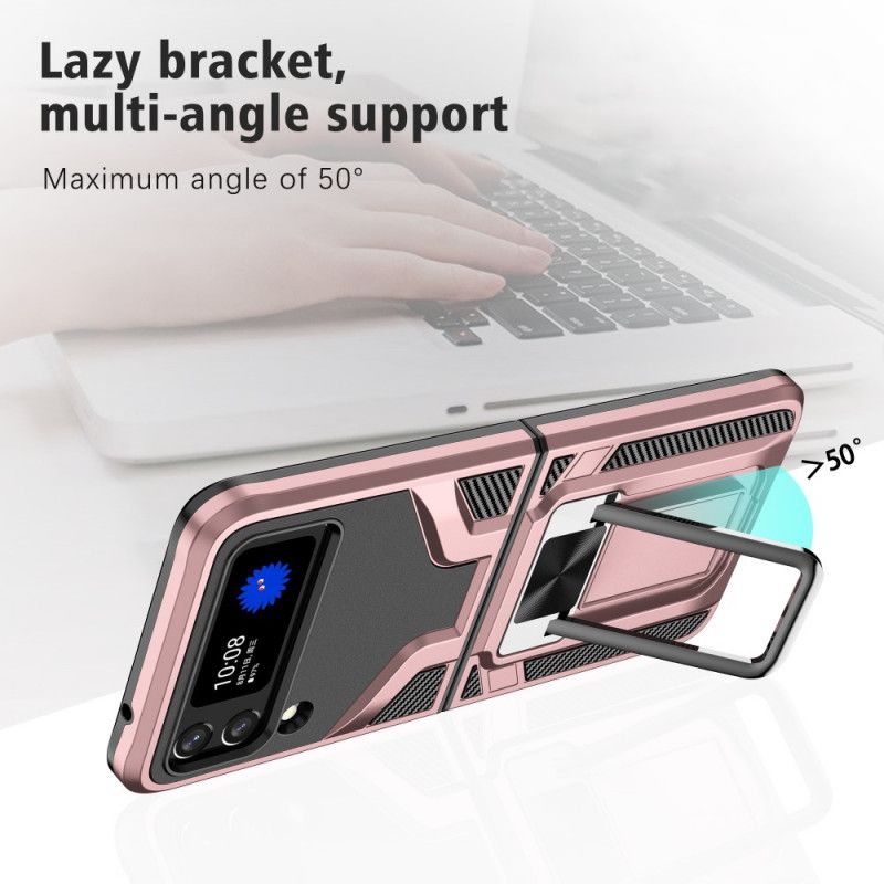 Hülle Samsung Galaxy Z Flip 3 5g Premium-ring