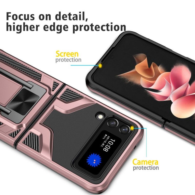 Hülle Samsung Galaxy Z Flip 3 5g Premium-ring