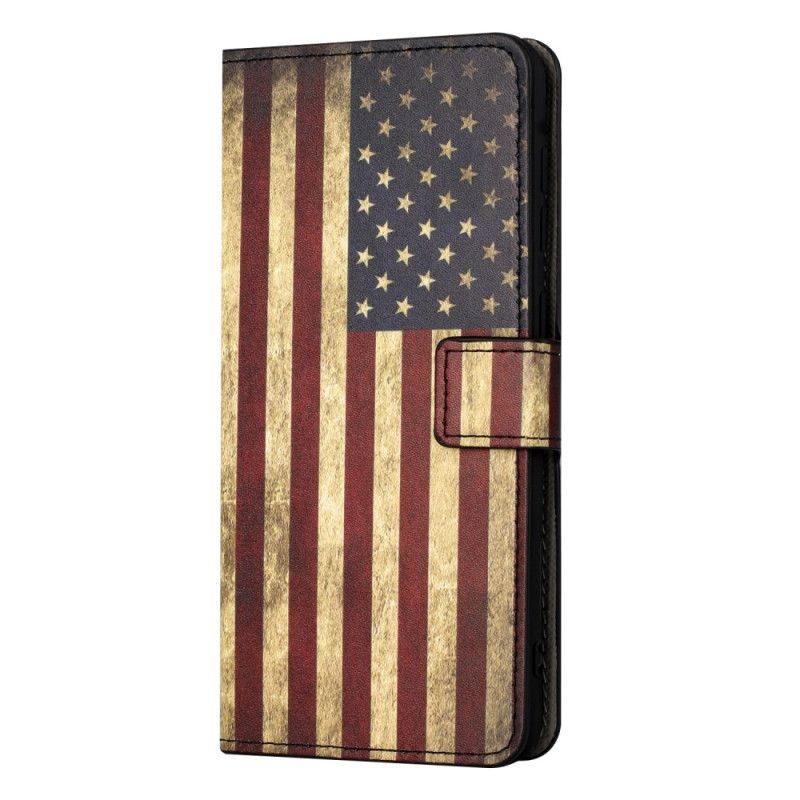 Lederhüllen Für Xiaomi Redmi Note 15 Pro Plus 5g Amerikanische Flagge
