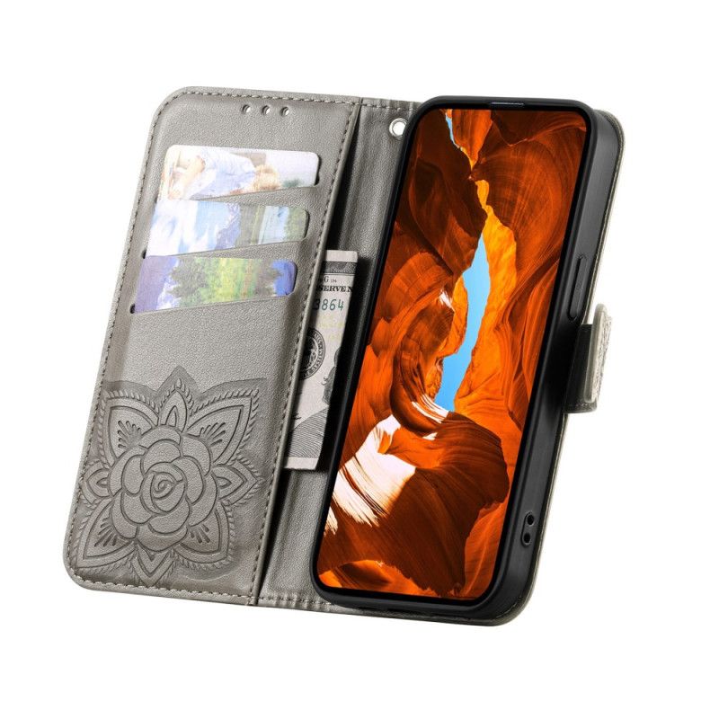 Lederhüllen Für Xiaomi Redmi Note 15 Pro Plus 5g Grafik Schmetterling