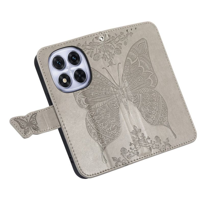 Lederhüllen Für Xiaomi Redmi Note 15 Pro Plus 5g Grafik Schmetterling