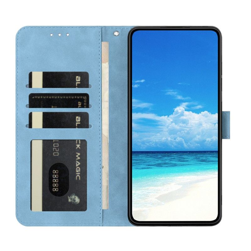 Lederhüllen Für Xiaomi Redmi Note 15 Pro Plus 5g Schmetterlings- Und Blumenmuster