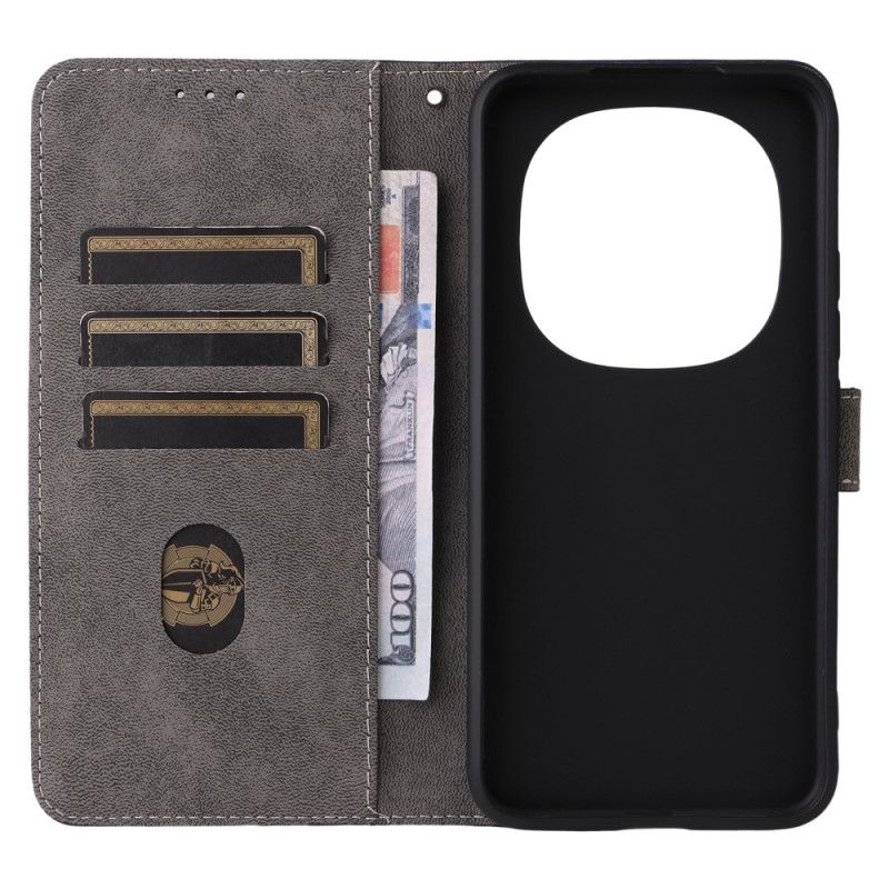 Lederhüllen Für Xiaomi Redmi Note 15 Pro Plus 5g Wildlederoptik Mit Riemen