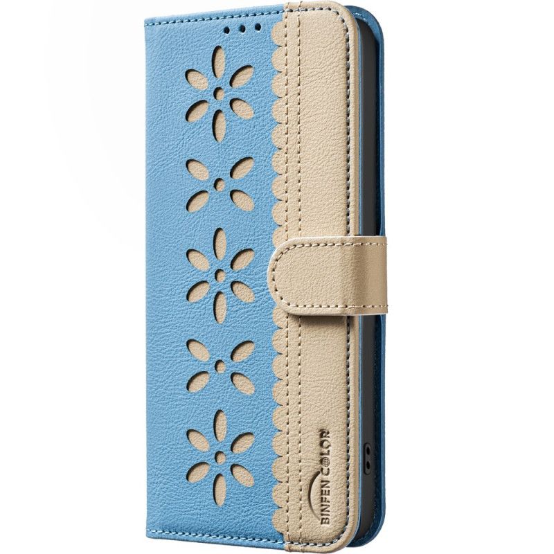 Lederhüllen Xiaomi Redmi Note 15 Pro Plus 5g Binfen Color Blumenmuster