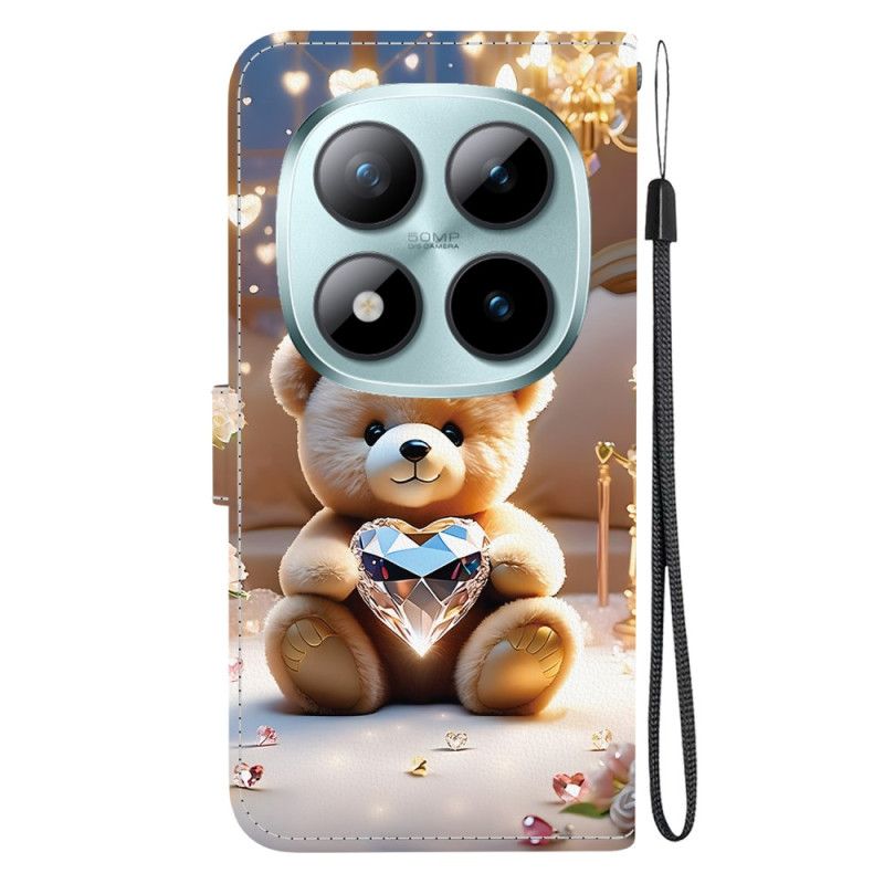 Lederhüllen Xiaomi Redmi Note 15 Pro Plus 5g Diamantbär