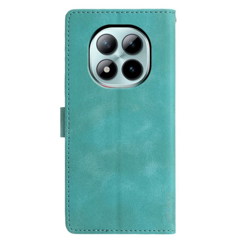 Lederhüllen Xiaomi Redmi Note 15 Pro Plus 5g Dreiecksmuster
