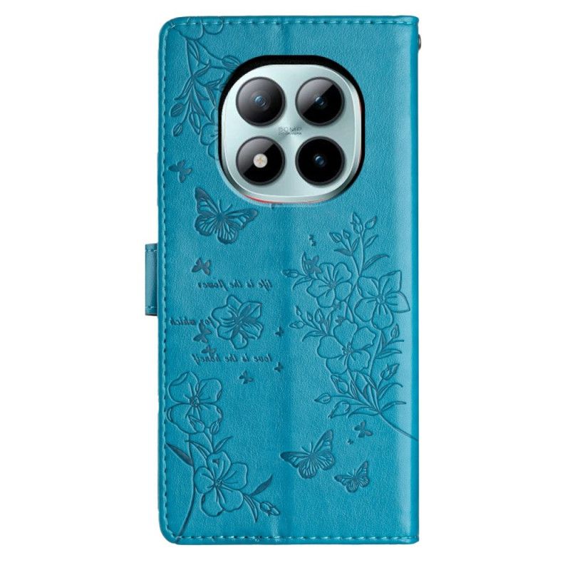 Lederhüllen Xiaomi Redmi Note 15 Pro Plus 5g Florales Muster