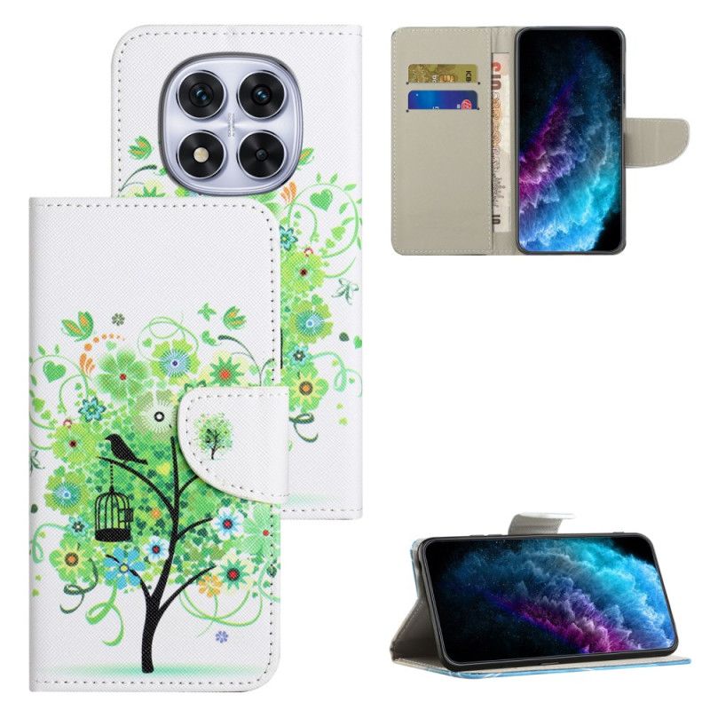 Lederhüllen Xiaomi Redmi Note 15 Pro Plus 5g Grüner Baum