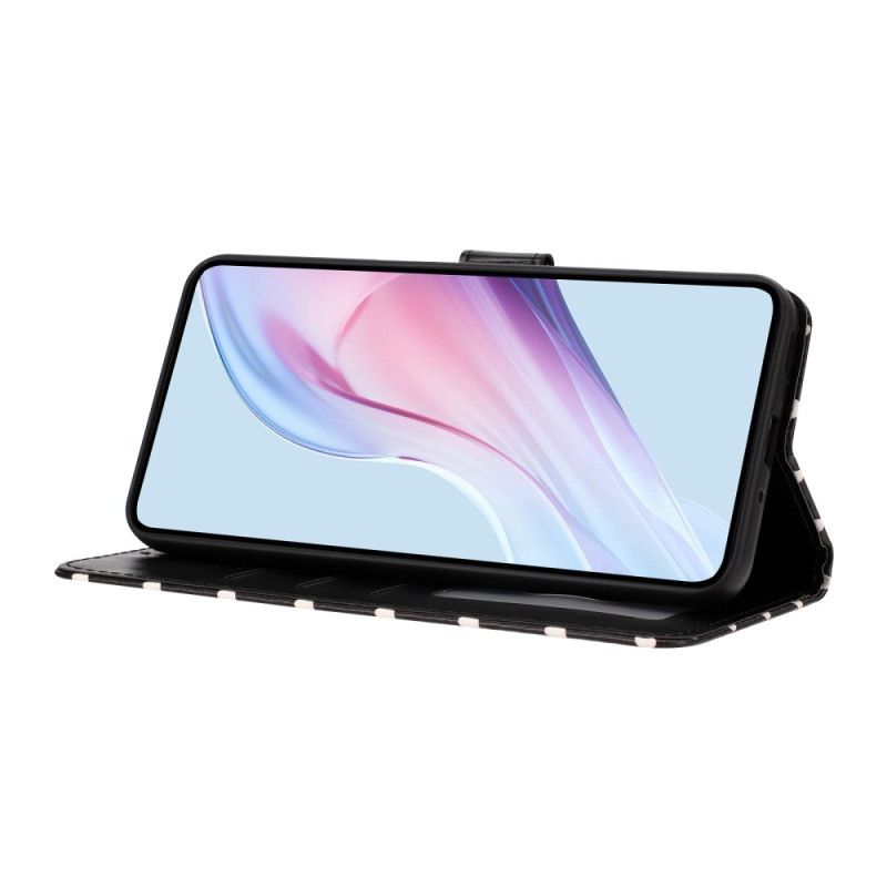 Lederhüllen Xiaomi Redmi Note 15 Pro Plus 5g Handyhülle Erbsenmuster