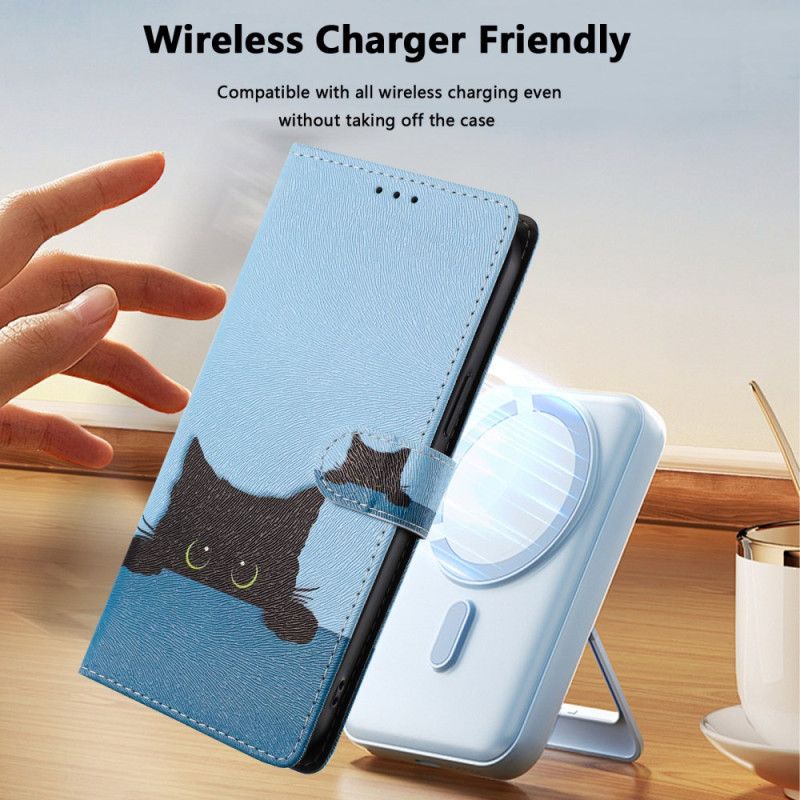 Lederhüllen Xiaomi Redmi Note 15 Pro Plus 5g Handyhülle Kleine Katze