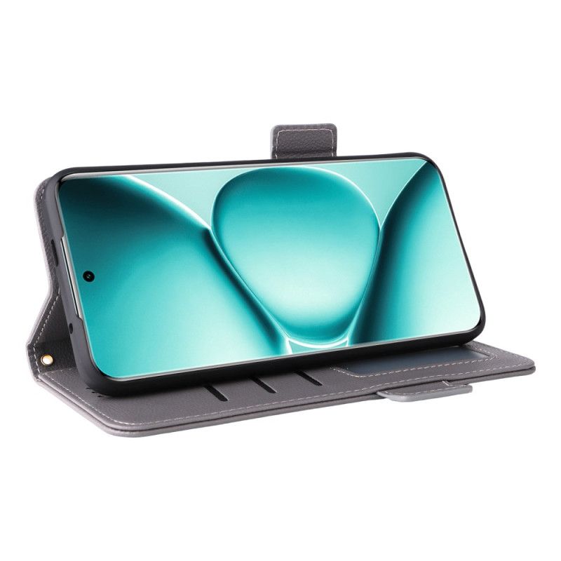 Lederhüllen Xiaomi Redmi Note 15 Pro Plus 5g Litschi-kunstleder Mit Riemen