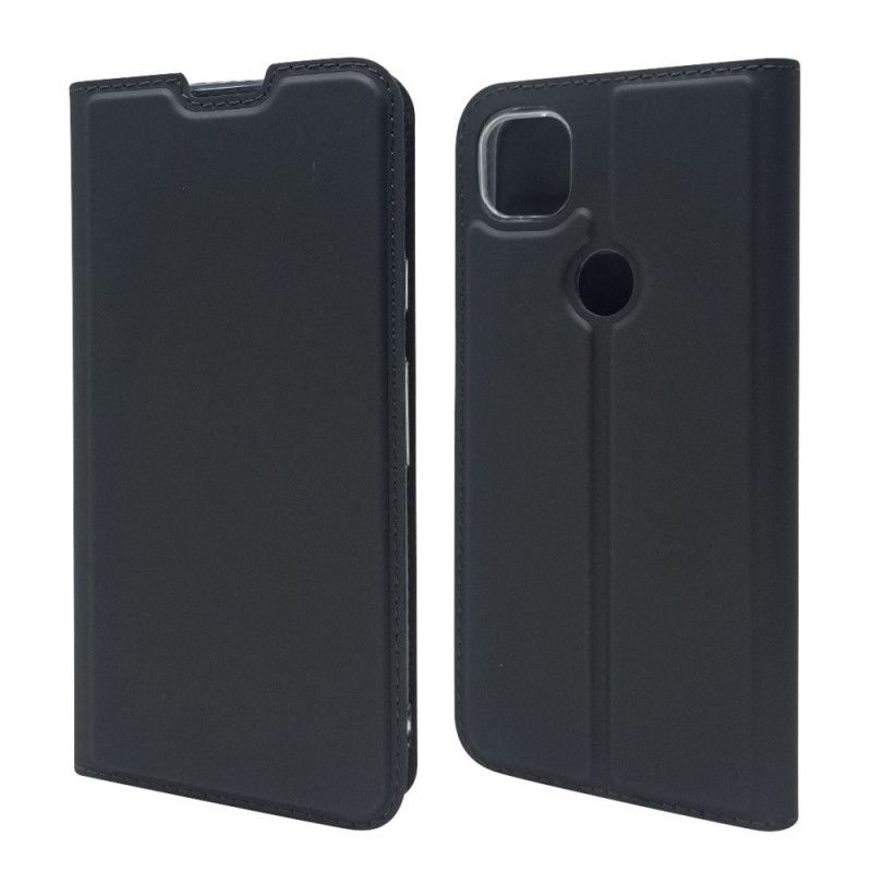 Flip Case Für Google Pixel 4a Schwarz Harmonisch