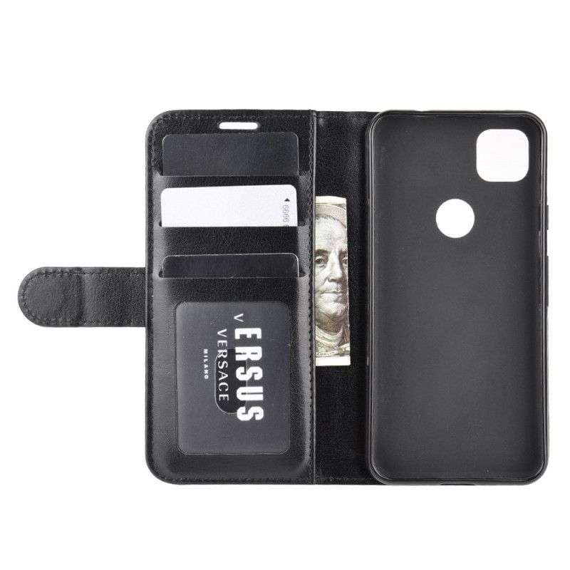 Lederhüllen Google Pixel 4a Schwarz Ultra-Kunstleder