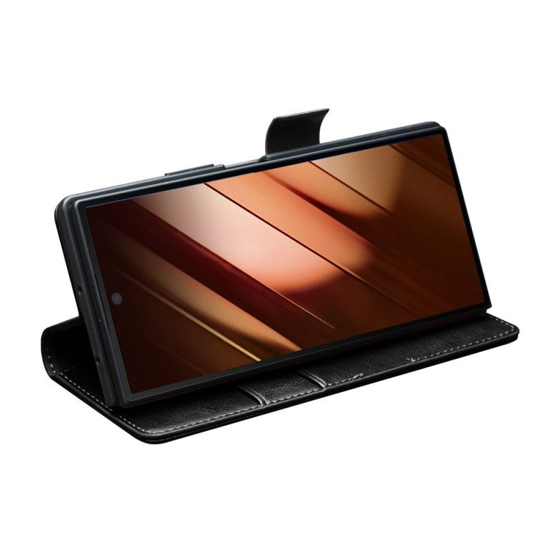 Case Samsung Galaxy Z Fold 7 Handyhülle Kartenhalter Aus Leder