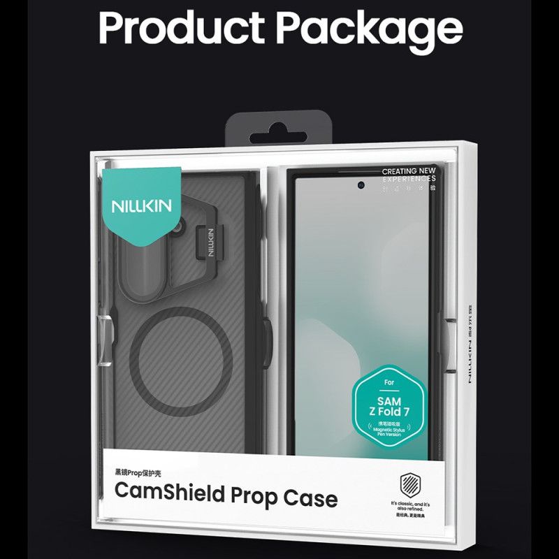 Hülle Für Samsung Galaxy Z Fold 7 Camshield Prop Magnetische Transparente Serie Nillkin