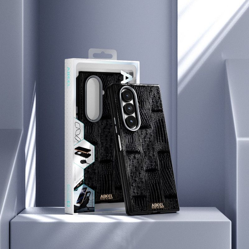 Hülle Für Samsung Galaxy Z Fold 7 Magsafe-kompatibles Geprägtes Abeel-logo