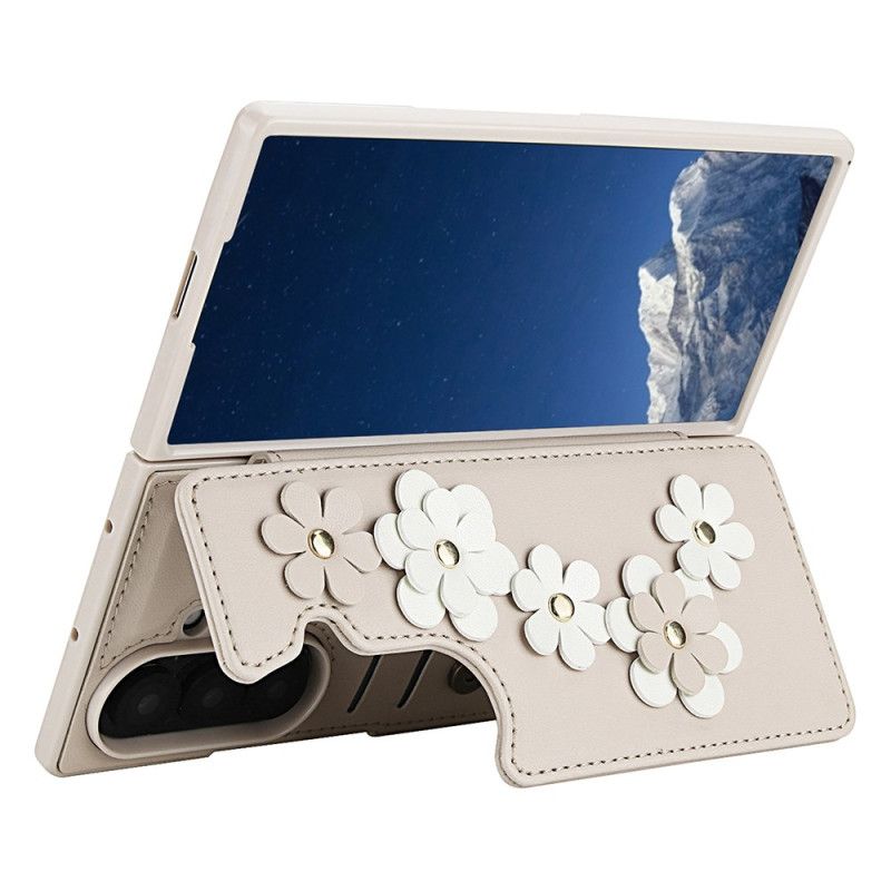Hülle Samsung Galaxy Z Fold 7 3d-blumen-kartenhalter Und Ständer