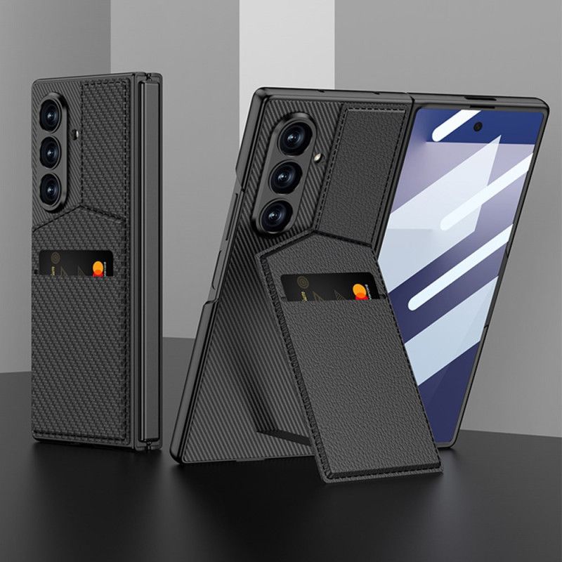 Hülle Samsung Galaxy Z Fold 7 Handyhülle Integrierter Kartenhalter