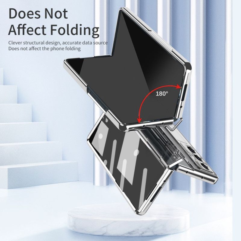 Hülle Samsung Galaxy Z Fold 7 Handyhülle Magsafe-kompatibel Mit Ständer Und Displayschutzfolie