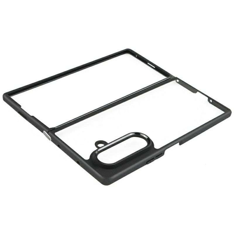 Hülle Samsung Galaxy Z Fold 7 Handyhülle Stoßfest Transparente Rückseite