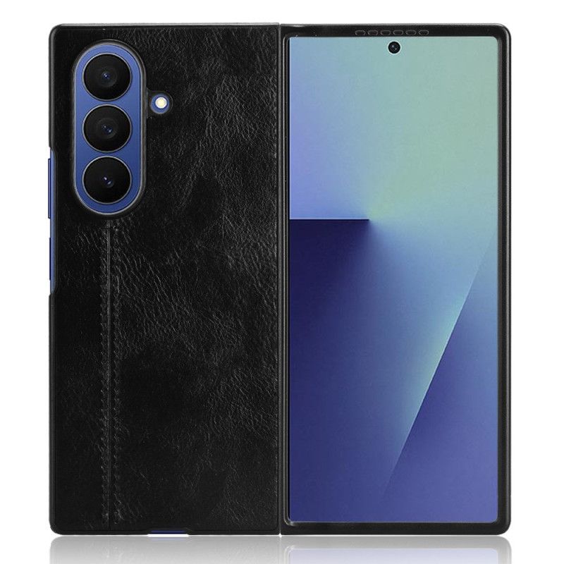 Hülle Samsung Galaxy Z Fold 7 Lederoptik Couture