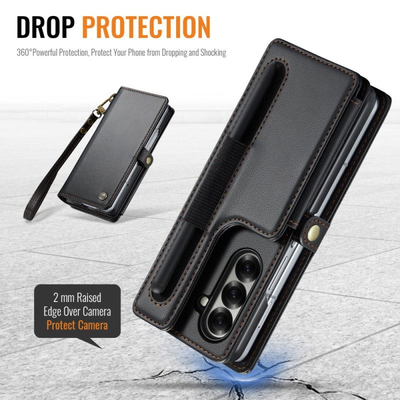 Lederhüllen Für Samsung Galaxy Z Fold 7 Caseme