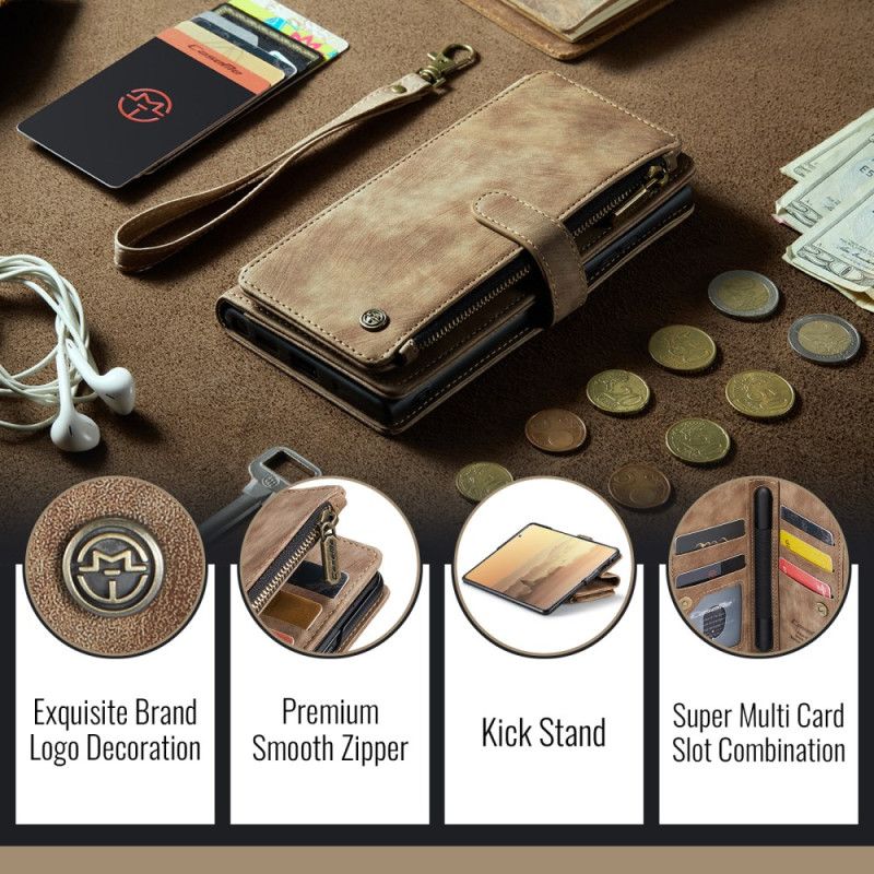 Lederhüllen Samsung Galaxy Z Fold 7 Handyhülle Caseme