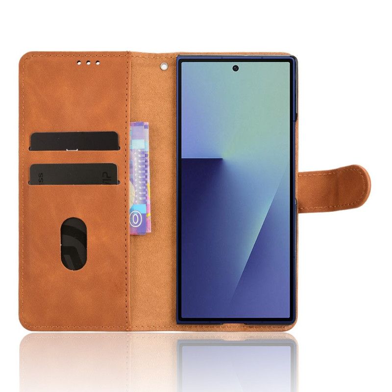 Lederhüllen Samsung Galaxy Z Fold 7 Wildlederoptik