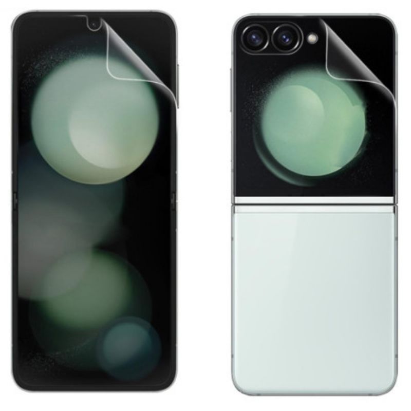 Displayschutzfolien Für Vorder- Und Rückseite Für Samsung Galaxy Z Flip 7 Fe / Z Flip 6 Imak