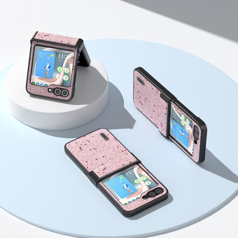Hülle Für Samsung Galaxy Z Flip 7 Fe Abeel Schimmernd Oberfläche