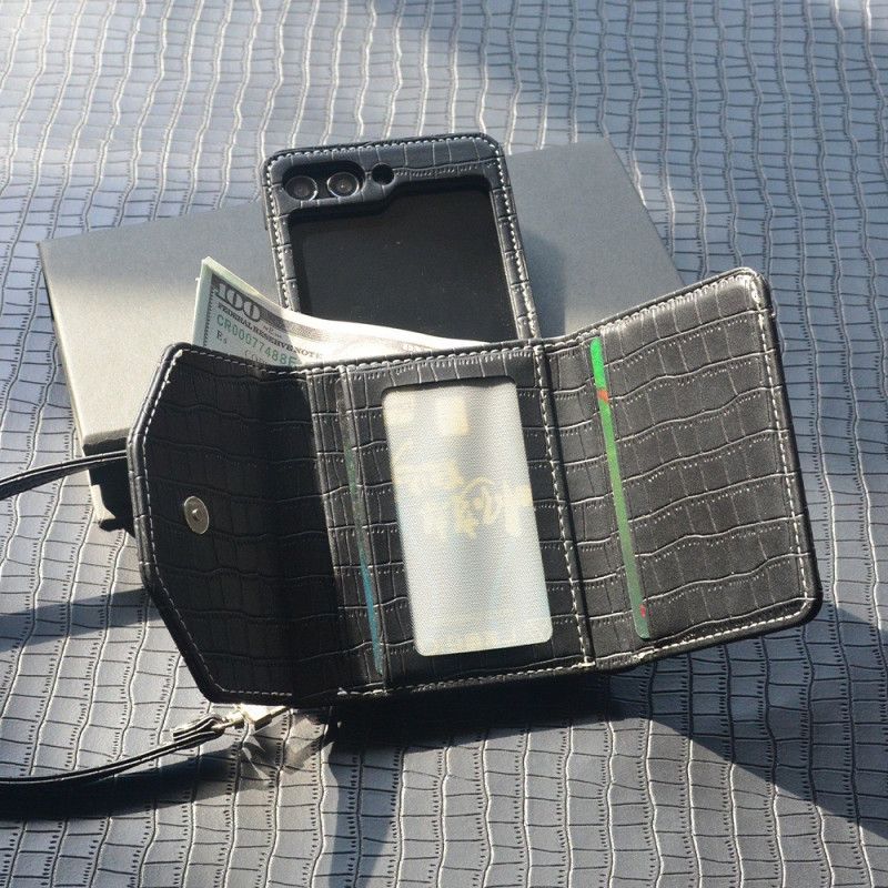 Hülle Für Samsung Galaxy Z Flip 7 Fe Bambusstruktur