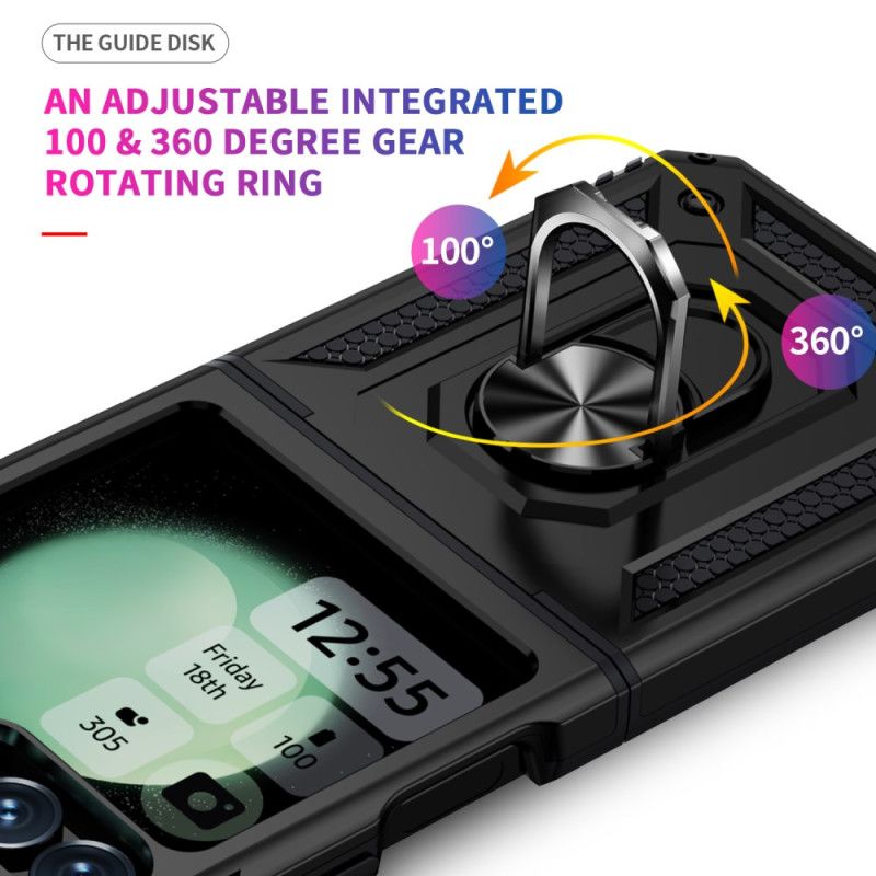 Hülle Für Samsung Galaxy Z Flip 7 Fe Extrem Robuster Ringhalter