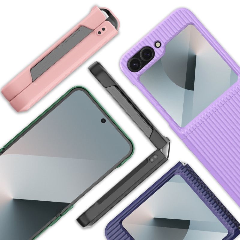 Hülle Für Samsung Galaxy Z Flip 7 Fe Gestreiftes Design