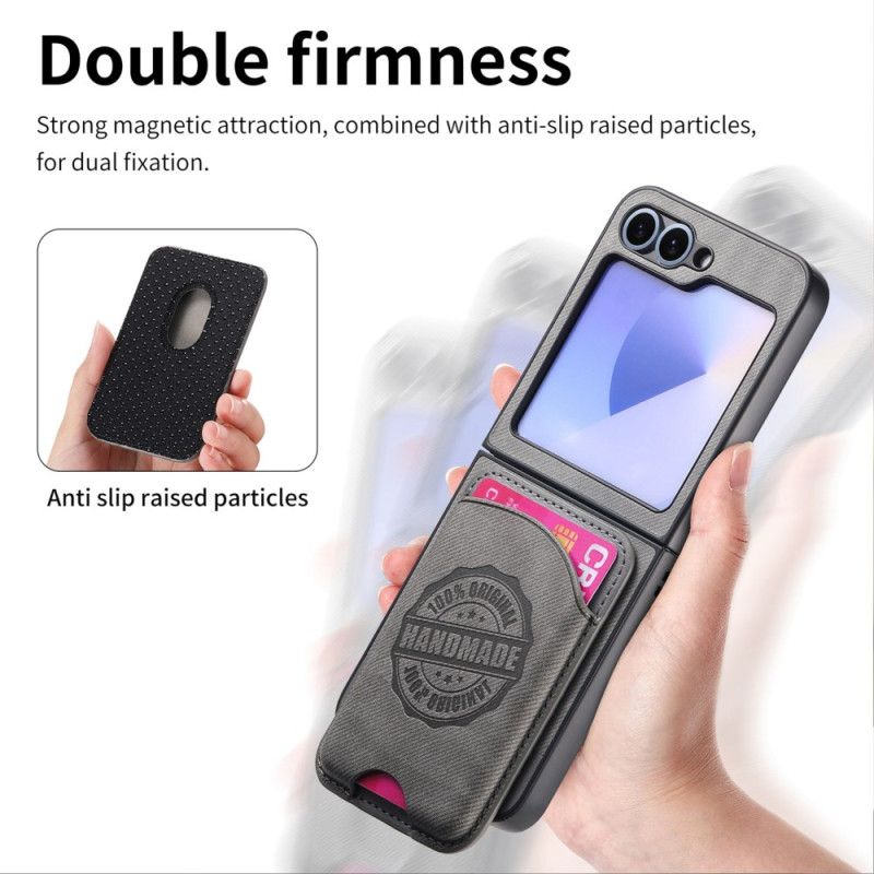 Hülle Für Samsung Galaxy Z Flip 7 Fe Magsafe-kompatibler Abnehmbarer Kartenhalter