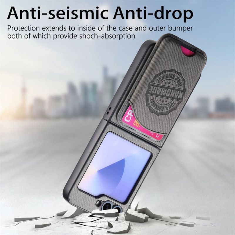 Hülle Für Samsung Galaxy Z Flip 7 Fe Magsafe-kompatibler Abnehmbarer Kartenhalter