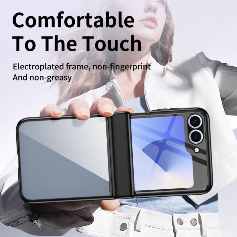 Hülle Für Samsung Galaxy Z Flip 7 Fe Metalleffekt